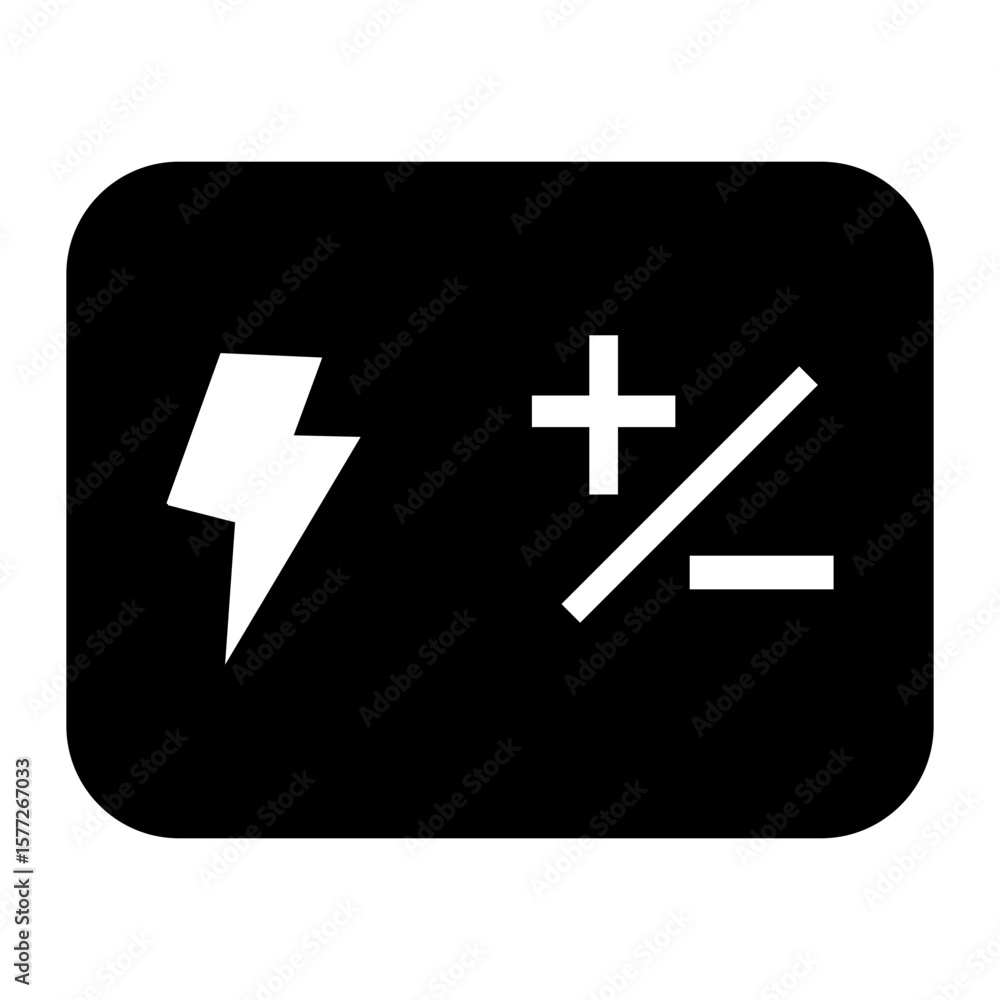 Fototapeta premium Flash Icon Vector