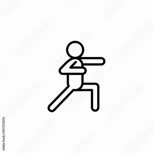 fighting sport icon sign vector