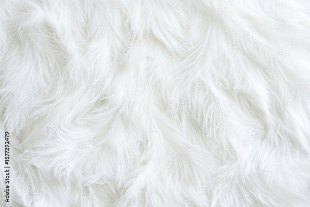 Fototapeta premium Soft white feather texture creating a serene atmosphere