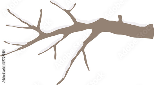 눈쌓인__눈덮인_나뭇가지_겨울나무_한파_추위