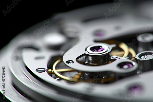 Wallpaper Mural Exploring the intricate details of a watch mechanism Torontodigital.ca