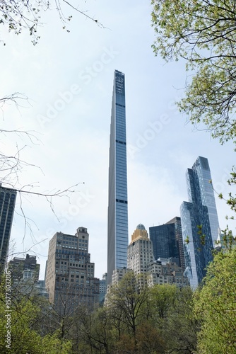 New York City Skyscrapers Views Central Park