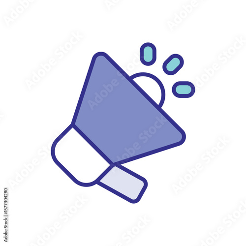 Megaphone icon vector