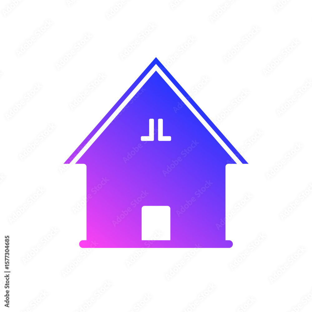 Fototapeta premium house icon, house vector on transparent background