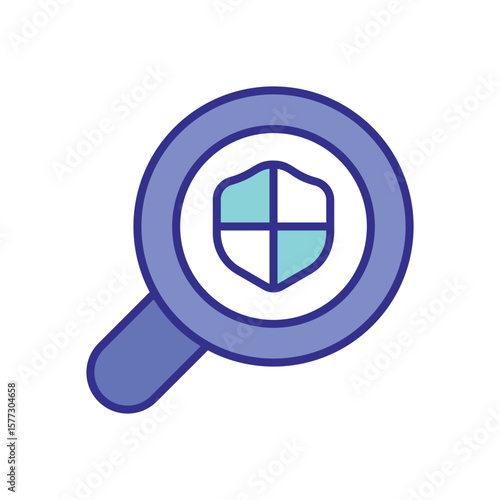 Search icon vector