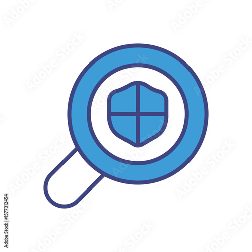 Search icon vector