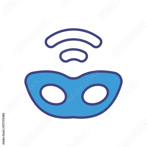 Incognito icon vector