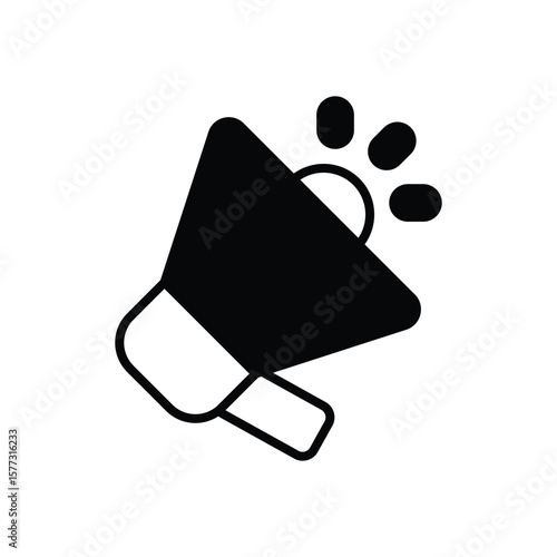Megaphone icon vector