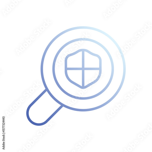 Search icon vector