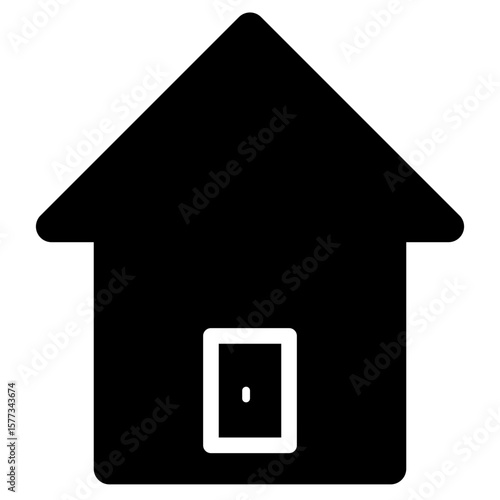 house solid icon