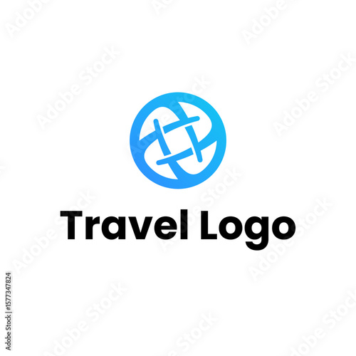 Free Download Global Worldwide Travel Connect Logo Vector Abstract Illustration Icon Design Template Element  - GFXLoad