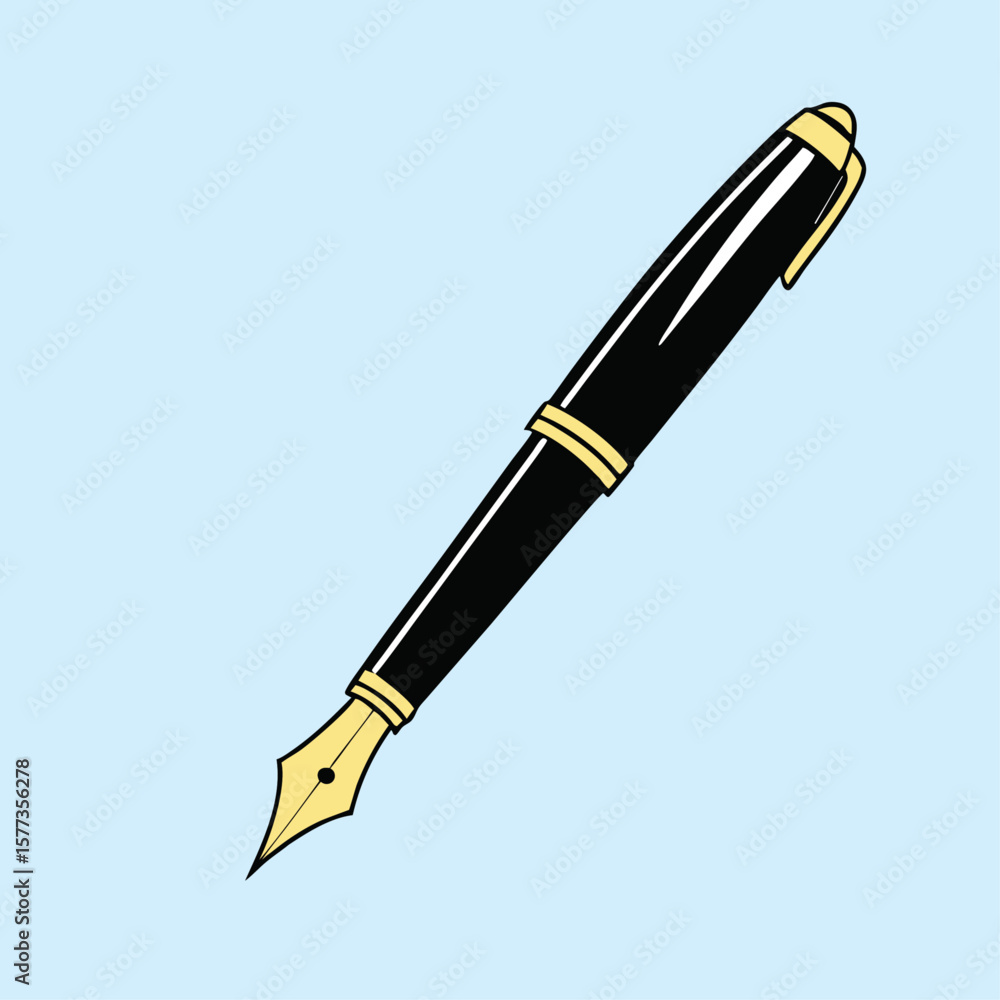 Naklejka premium Pen