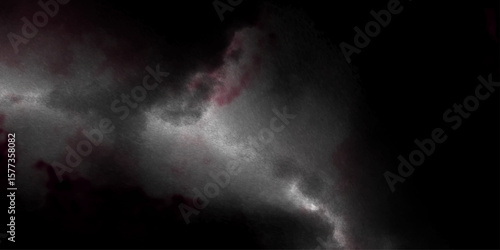 Dark Atmospheric Cloudscape with Subtle Light Streaks