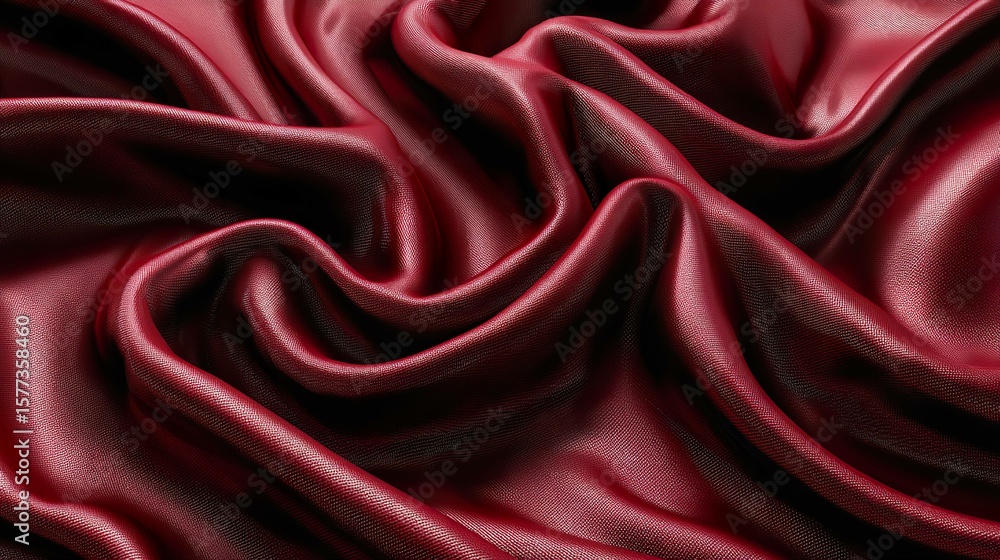 Obraz premium Rich maroon fabric texture