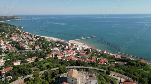 italy, chieti, sky, coast, architecture, san vito chietino, wooden, wood, ortona, typical, water, blue, tourism, coastline, italian, nature, seascape, construction, pescara, seaside, view, fishing, fo