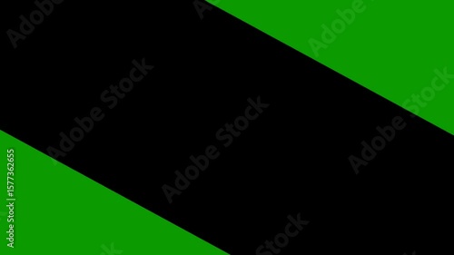 Green transition motion graphic for editing video