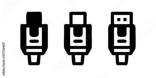 usb flash drive icon