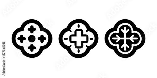 black and white easter eggs