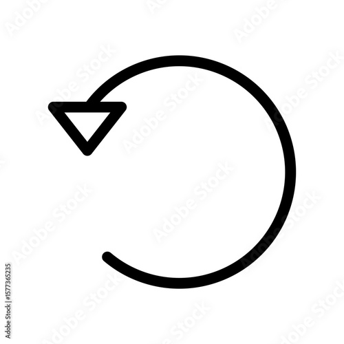 rotate line icon