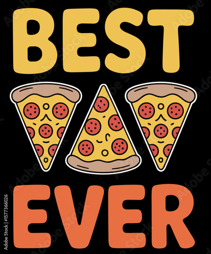 Best Dad Ever Pizza Lover Fathers Day
