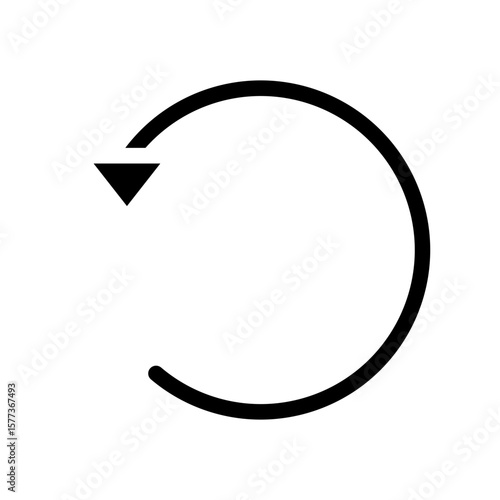 rotate glyph icon