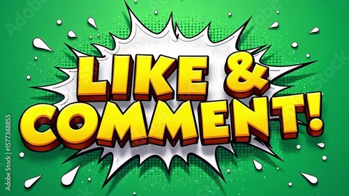 Like comment subscribe share animation graphic motion background video footage