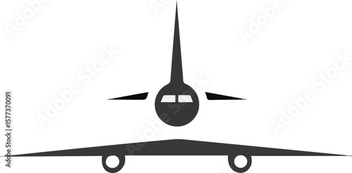 Create a kinds of deferent airplane, plane, aircraft, travel, air, jet, transportation ,Vector art with white background.