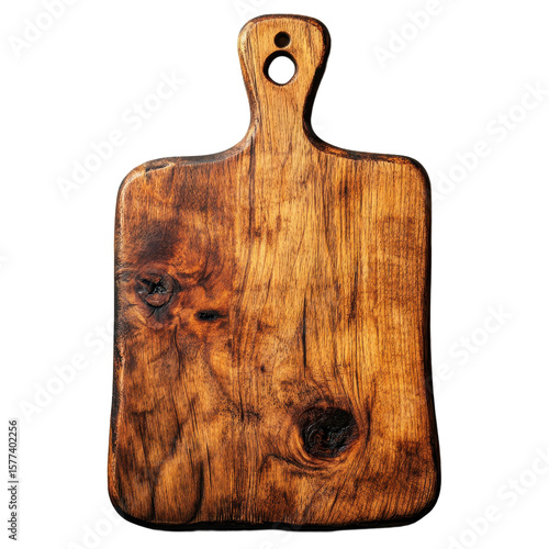Cutting Board isolated on transparent background.