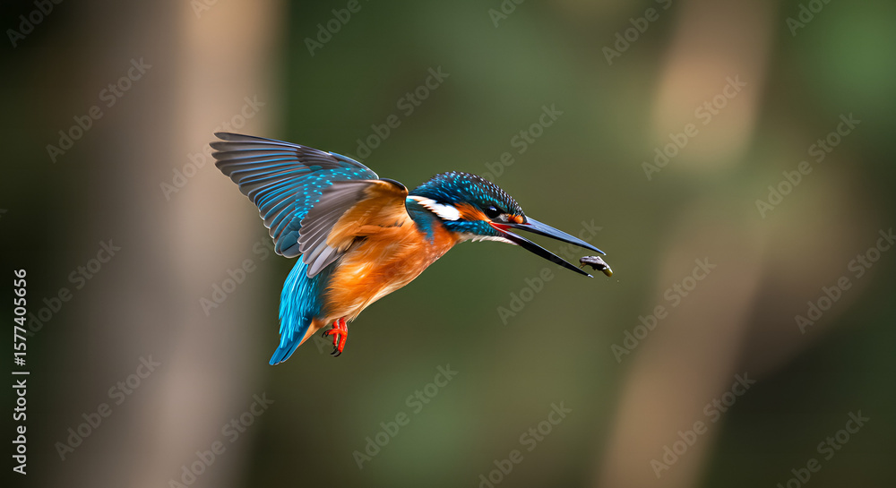 Fototapeta premium black tailed hummingbird