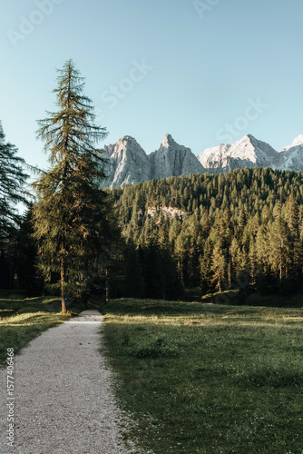 Hiking to Lake Sorapis in the Dolomites, Italian Alps