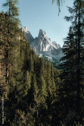 Hiking to Lake Sorapis in the Dolomites, Italian Alps