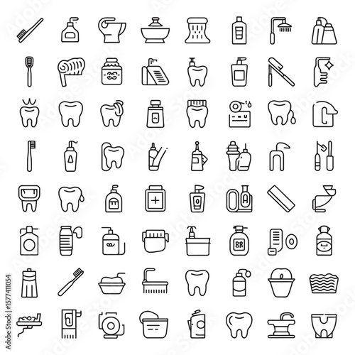 Dental hygiene and personal care items toothbrush toothpaste