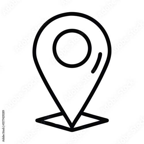 Map Icon Vector Illustration