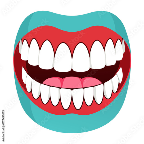 teeth with braces
