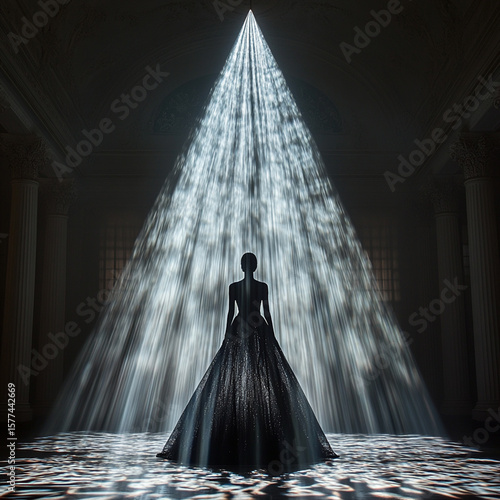 A Monumental Light Installation