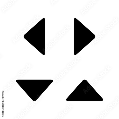 Simple Arrow Vector Icons Set Navigational Direction Signs and Symbols