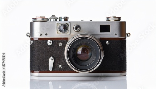 vintage camera old film camera isolate for object retro technology
