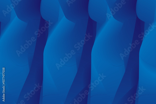 Vector texture background with deep 3D geometry