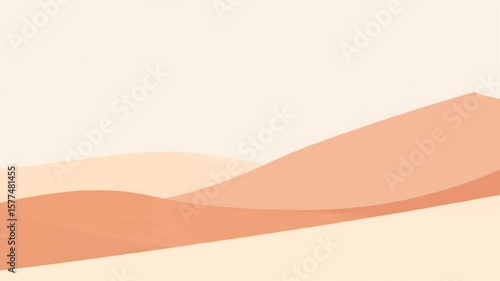 Abstract Desert Landscape Video with Soft Hues