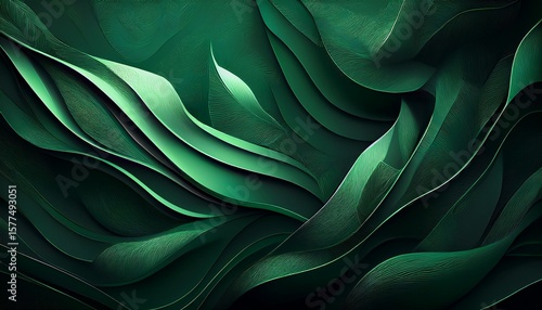 dark green abstract background