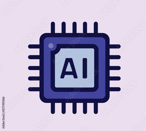 AI Chip Icon