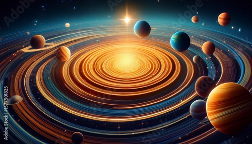 solar system generated ai