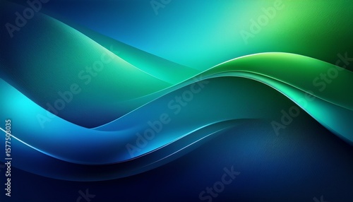 vibrant gradient background featuring dark blue and green hues with shimmering effect creating sense of depth and tranquility this visually striking design is perfect for various digital