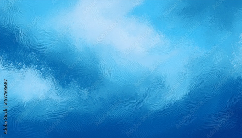 Naklejka premium gradient abstract background blue sky ice ink with copy space
