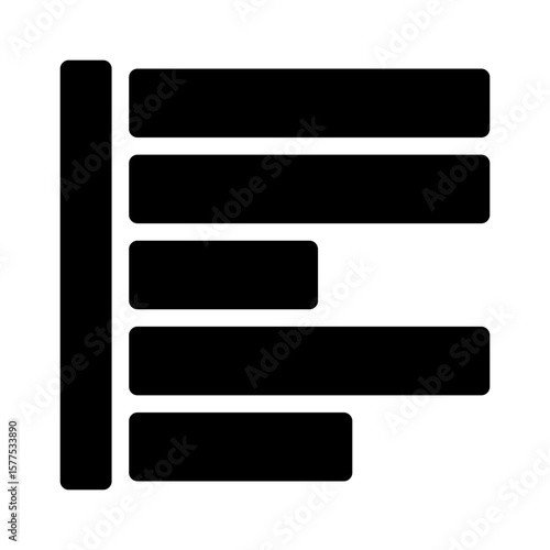 text alignment glyph icon