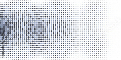 Blue glittering dots, particles, stars magic sparks. Glow flare light effect. Blue luminous points. Vector particles on black background.