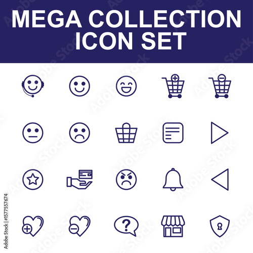 Mega Collection Icon Set 7