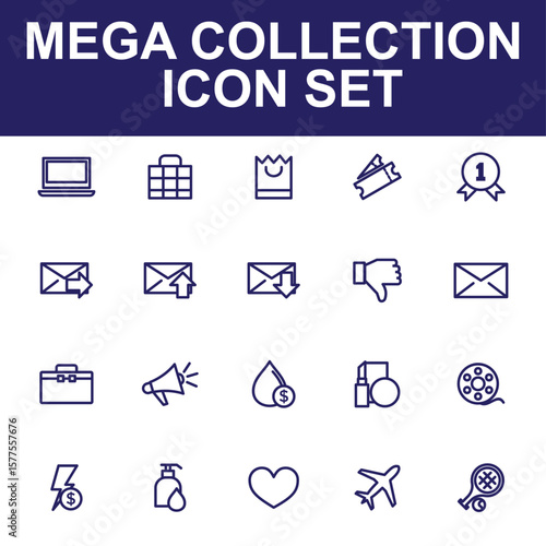 Mega Collection Icon Set 9