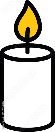 촛불 아이콘