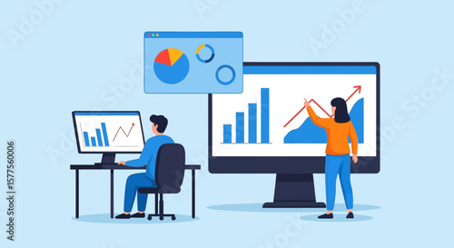 Analyzing Growth Charting Business Success with Data-Driven Insights and Visual Performance Indicators for Strategic Decision-Making